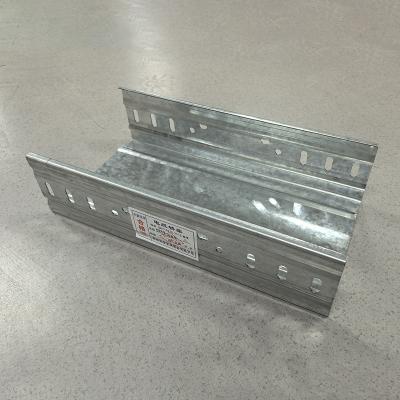 China Light / Medium / Heavy Duty 50mm Galvanised Cable Tray / Hdg Cable Tray for sale