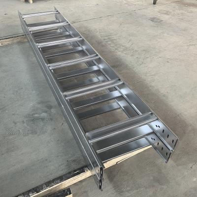 China Indoor Outdoor Ladder Type Cable Tray With High Corrosion Resistance 50mm-200mm Height for sale