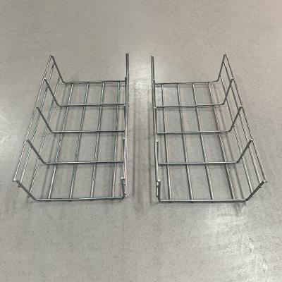 China Ventilation 4 Inches Ethernet Cable Tray Steel Wire Management System for sale