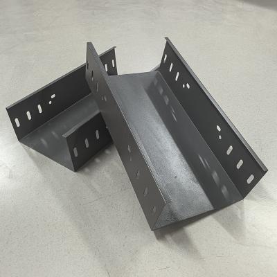 China Steel Slotted Galvanised Cable Tray 50mm Height For Outdoor Made Of Durable Steel for sale