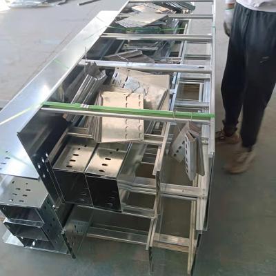 China Durability Wall Mount Cable Tray Or Ceiling Mounted Installation Cable Tray Galvanized Steel for sale