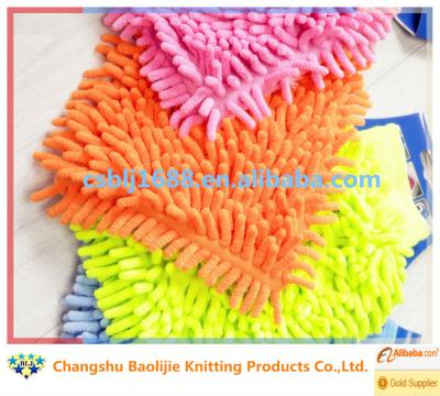 China Hot Sale Customized Microfiber Modern Car Wash Equipment Car Wash Gloves, Chenille Gloves for sale