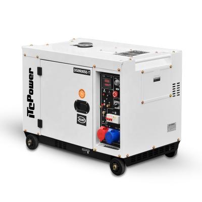 China Silent Diesel Portable Generator Manufacturer 5kva 6kva 7kva For Sale 13L for sale