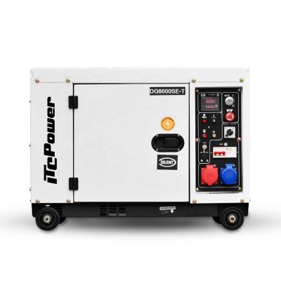 China low price 1.65L three phase diesel slient portable generator for sale