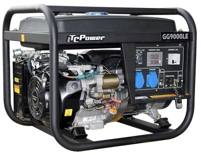 China 6Kw/6kva/16hp single phase gasoline generator electric genset price HY9000LE (60hz) for sale