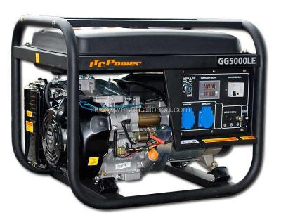 China 6Kw/7.5kva/16hp HY9000LE-3 (60hz) Three Phase Electric China Made Gasoline Generator GG7000LE for sale