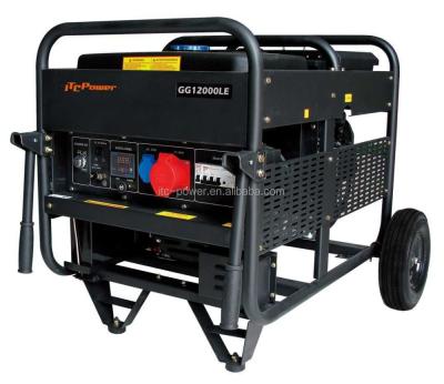 China 9Kw/11.3kva/20hp 50Hz HY12000LE-3 Three Phase Electric China Made Gasoline Generator DG10000LE for sale