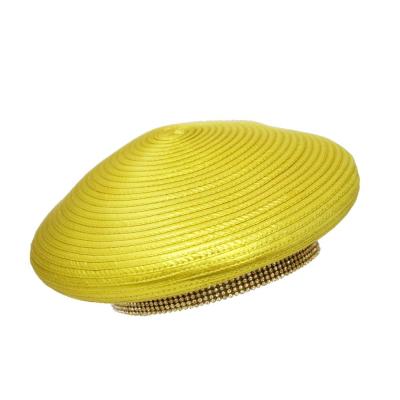 China Beret Satin Braid Ladies' Church Hats / womens easter hats for dress for sale