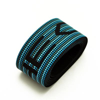 China Factory wholesale custom elastic jacquard elastic band nylon webbing for sale