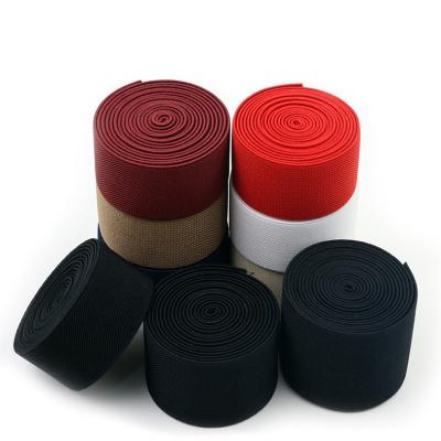 China Factory wholesale custom elastic jacquard elastic band nylon webbing for sale