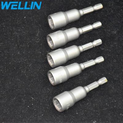 China Strong Power Good Quality Customized Chrome Plating Magnetic Hex Socket Nut for sale