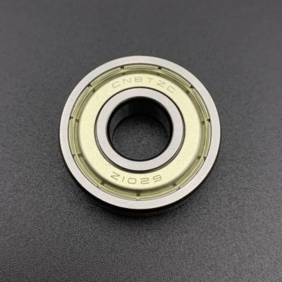 China 6201-ZZ Single Row Deep Groove Ball Bearing 12x32x10mm With Shields for sale