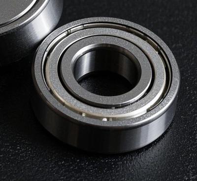 China Precision 606 ZZ Deep Groove Roller Bearing 6x17x6mm For  Stone Cutter for sale