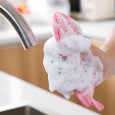 China Factory Stocked Wholesale High Quality Sponge Easy To Cleaning Microfiber Sponge Kitchen For Sponge Washing Dishes for sale