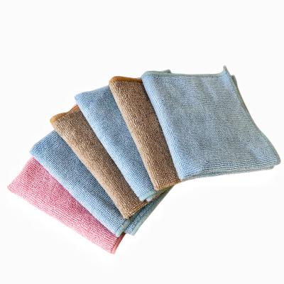 China 30*30cm Dish Towel Microfiber Kitchen Dish Towel Microfiber Cleaning Cloth Glass Wash Station Sustainable Dishcloth Housework for sale