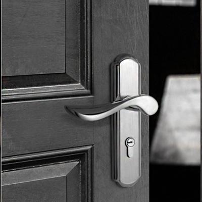 China High Security HS Best Selling Durable Mute Stainless Steel Manufacturer Door Handles With Magnetic Lock for sale