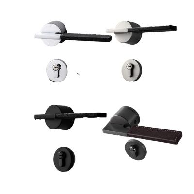 China High Security HS Durable High Quality Zinc Alloy Split Door Handle Lock Cylinders For Interior Room for sale