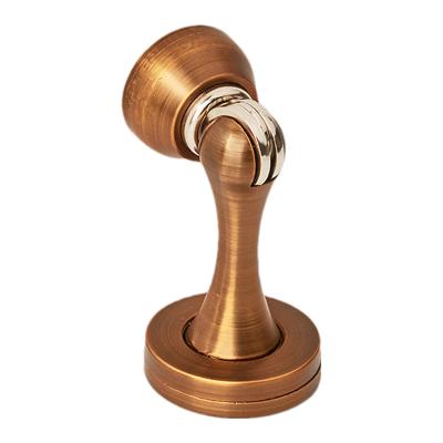 China Durable HS Customized Stainless Steel Stoppers Door Draft Stopper For Bedroom Magnetic Zinc Alloy Glass Guard for sale