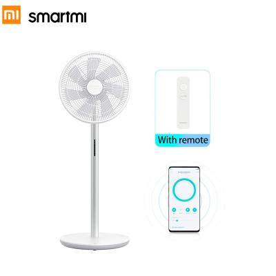 China 802.11b/g/n 2.4GHz Xiaomi Smartmi DC Inverter Floor Fan 3 Wireless Rechargeable Portable Air Conditioner Natural Wind APP Control Position Fan for sale