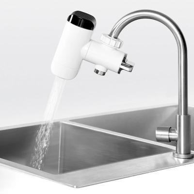 China Xiaoda Faucets Electric Hot Cold Temperature Adjustable Faucet Heater Tap Instant Heating Kitchen Faucet for sale