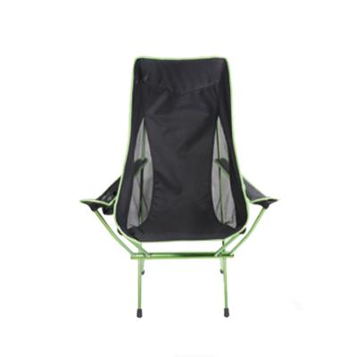 China Wholesale OEM Family Party Modern Custom Outdoor Furniture Ultralight Aluminum Frame Folding Beach Camping Lounge Chair With Railing for sale