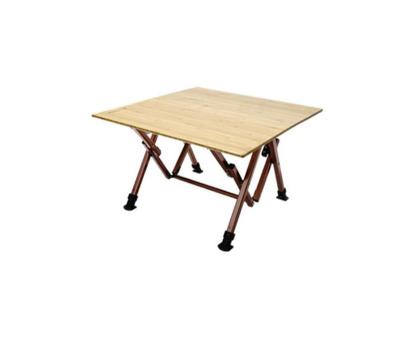 China Modern Custom Folding Outdoor Luxury Portable Roll Desk Aluminum Alloy BBQ Picnic Wood Bamboo Plastic Camping Table For Outdoor for sale