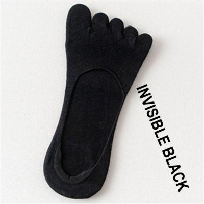 China Wholesale Breathable Anti Slip Mens Cotton Quick Dry Socks No Show Socks 5 Toe Socks for sale