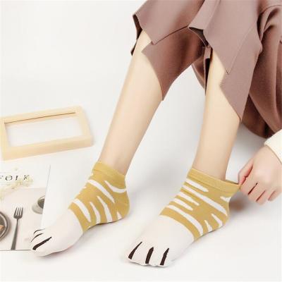 China 3D Cartoon Viable Tube Socks Paw Socks For Young Teen Cute Animal Girls Boys Cartoon Women Socks for sale