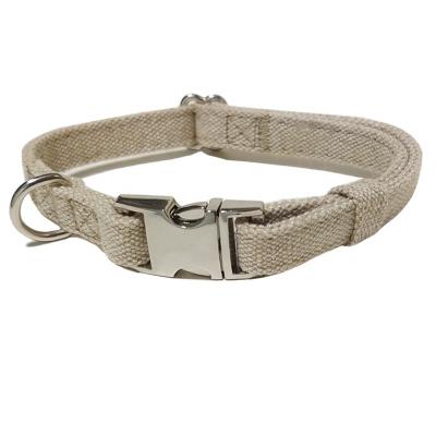 China 100% Natural Organic Eco-Friendly Padded Puppy Cat Harness Dog Hemp Leash Collar for sale