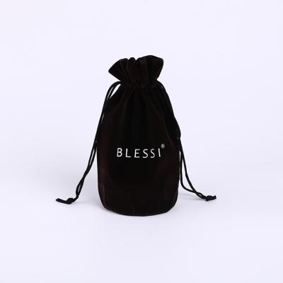 China Eco-Friendly Custom Printed Nylon Cotton Washed Canvas Small Drawstring Bag for sale