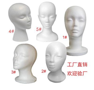 China Other Hot Sale White PE Foam Head Model for sale