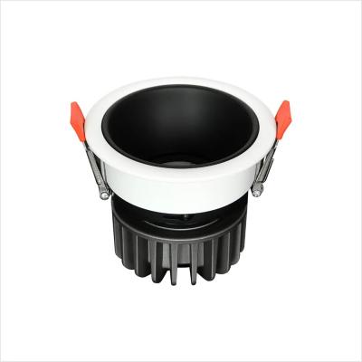 China WeiYe Modern New Design One LED Module For LED Frames Different Recessed Downlight Adjust 10W LED Spotlight Downlights Chrome Black for sale