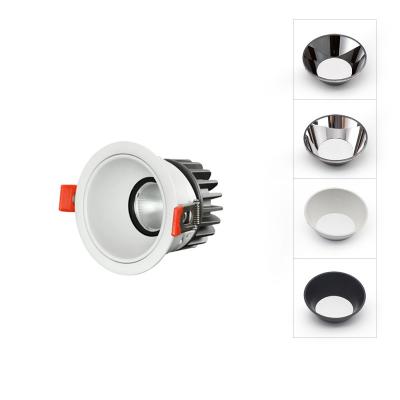 China WeiYe LED Downlight High Lumen Excellent Quality Modern COB Ceiling LED Downlight 6W 7W 8W 10W 12W 20W Latest New LED Adjustable Frames for sale