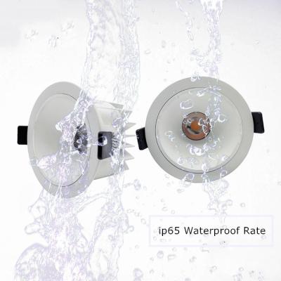 China Embeded 2020 Water Resistant PF>0.95 LED Recessed Ceiling Lights Waterproof Downlight 24W IP65 20W Waterproof Downlight 90mm For Outdoor for sale