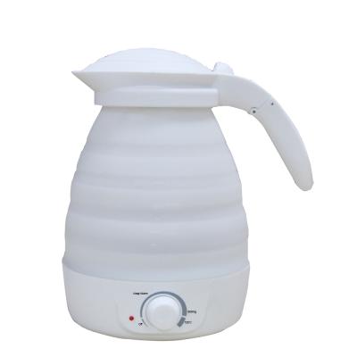 China Keep Warm Dual Voltage And Foldable Silicone Separable Travel Power Electric Kettle Boil Portable Dry Pad for sale