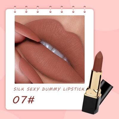 China Wholesale Custom Hypoallergenic Waterproof Moisturizing Long Lasting Waterproof Wear Waterproof Private Label Red Nude Velvet Matte Lipstick for sale