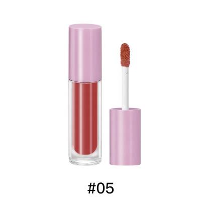 China Wholesale Orgaic Waterproof Vegan Long Lasting Tube Round Moq Stockings Nude Velvet Matte Liquid Lipgloss for sale