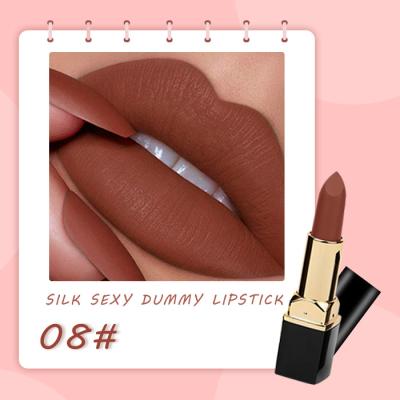 China Wholesale Vegan Long Lasting Waterproof OEM Matte Labiales Solid Private Label Nude Lipstick for sale