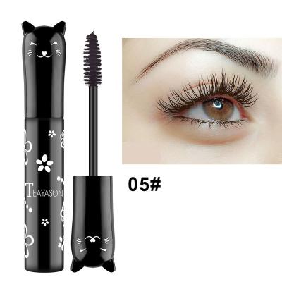 China Low Moq Fast / Quick Dry Organic Private Label Waterproof Longer Colored Vegan Lengthening Mascara for sale