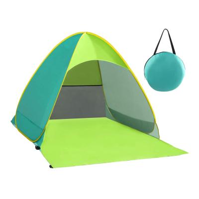 China Portable Ultralight Sun Protection Tent Beach Sun Shelter Automatic Instant Pop Up Tent Beach Tent for sale