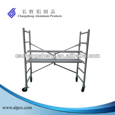 China Aluminum Scaffolding, Mobile Aluminum Scaffolding, Mini Aluminum Scaffolding WP-01 for sale