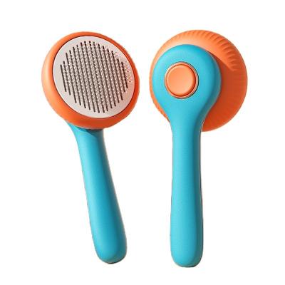 China Sustainable Teddykala High Quality Portable Brush For Pet Cat And Dog Grooming Dryer Hair Remover Slicker Massage for sale