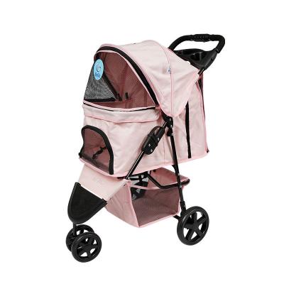 China Modern Teddykala Wholesale Pet Stroller Cat Outdoor Cat Pet Stroller Waterproof Luxury Dog Stroller for sale