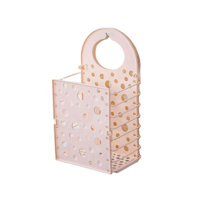 China Wall Mounted Eco-Friendly Household Foldable Hanging Baby Laundry Basket for sale