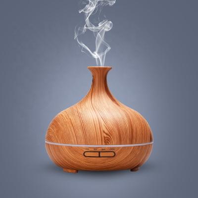 China Household Scents Diffuser Air Anion Aromatherapy Essential Oil Aroma Humidifier Bamboo Nebulizing Aroma Diffuser Cool Nebulizer for sale