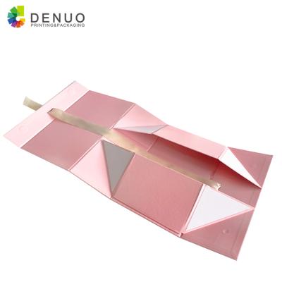 China Latest Handmade Modern Custom Card Flower Gift Box With Ribbon for sale