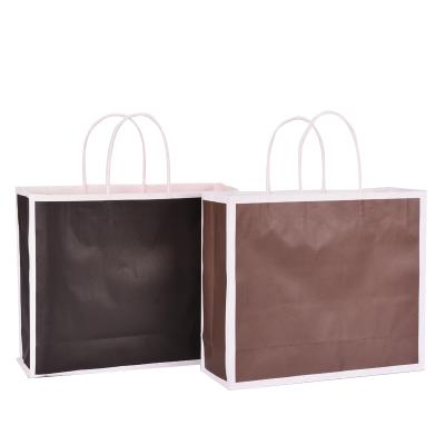 China Disposable Party Paper Bag Custom With Handle For Retail And Merchandise for sale