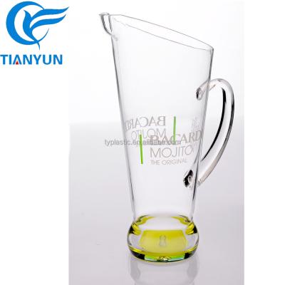 China 1.5L Water Viable Ice Beer Pitcher Plastic Acrylic for sale