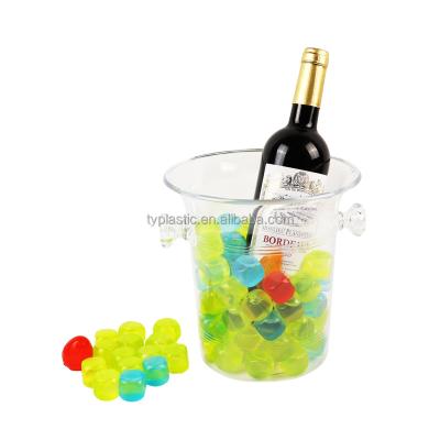 China New Sustainable Cheap Hot Sales 3L Plastic Ice Cooler Beer Buckets for sale