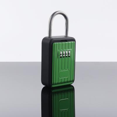 China Shackled Reinforced Security Vehicle Key Lock Box / Car Key Lockbox Portable for sale